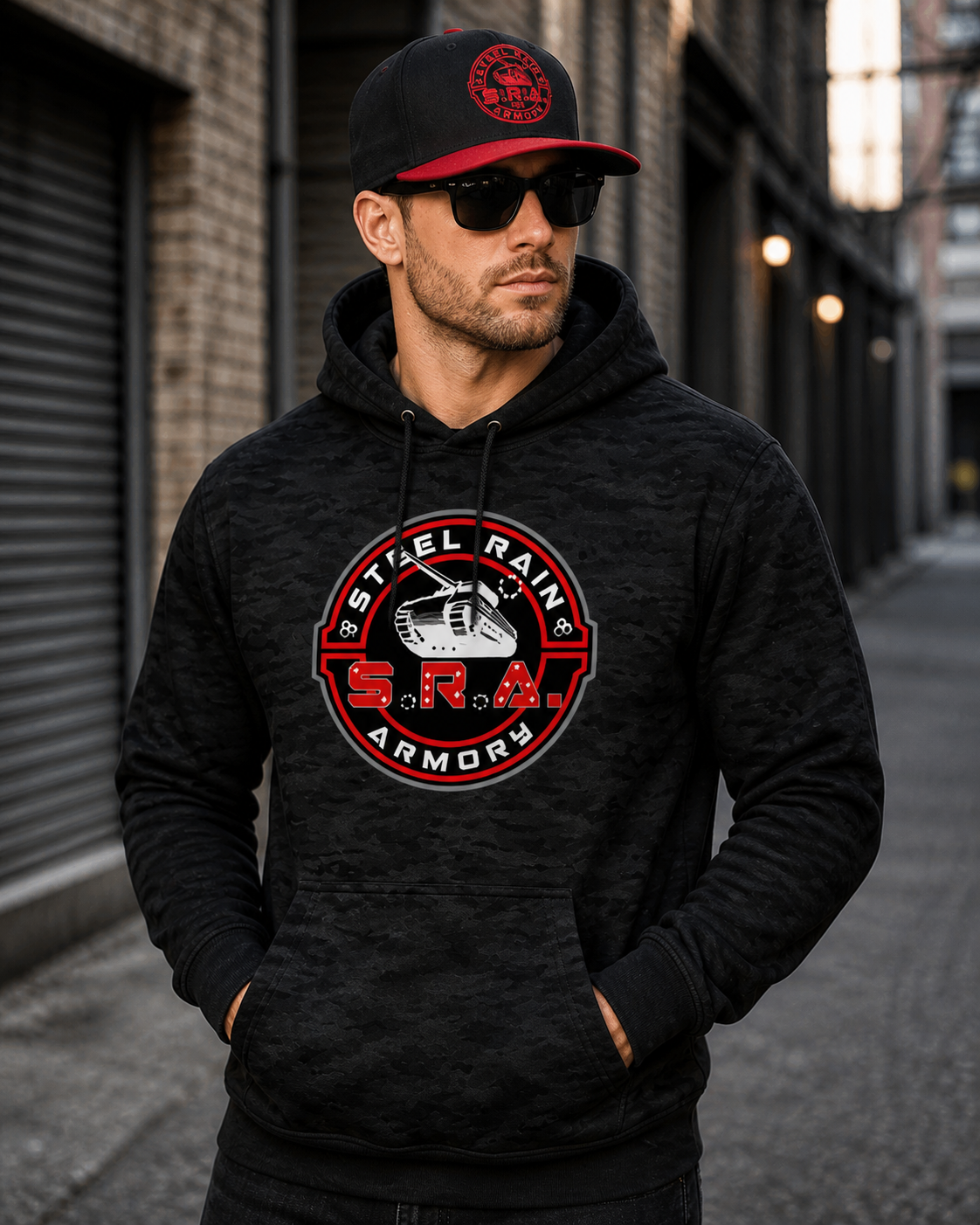 SRA Camo Hoodie