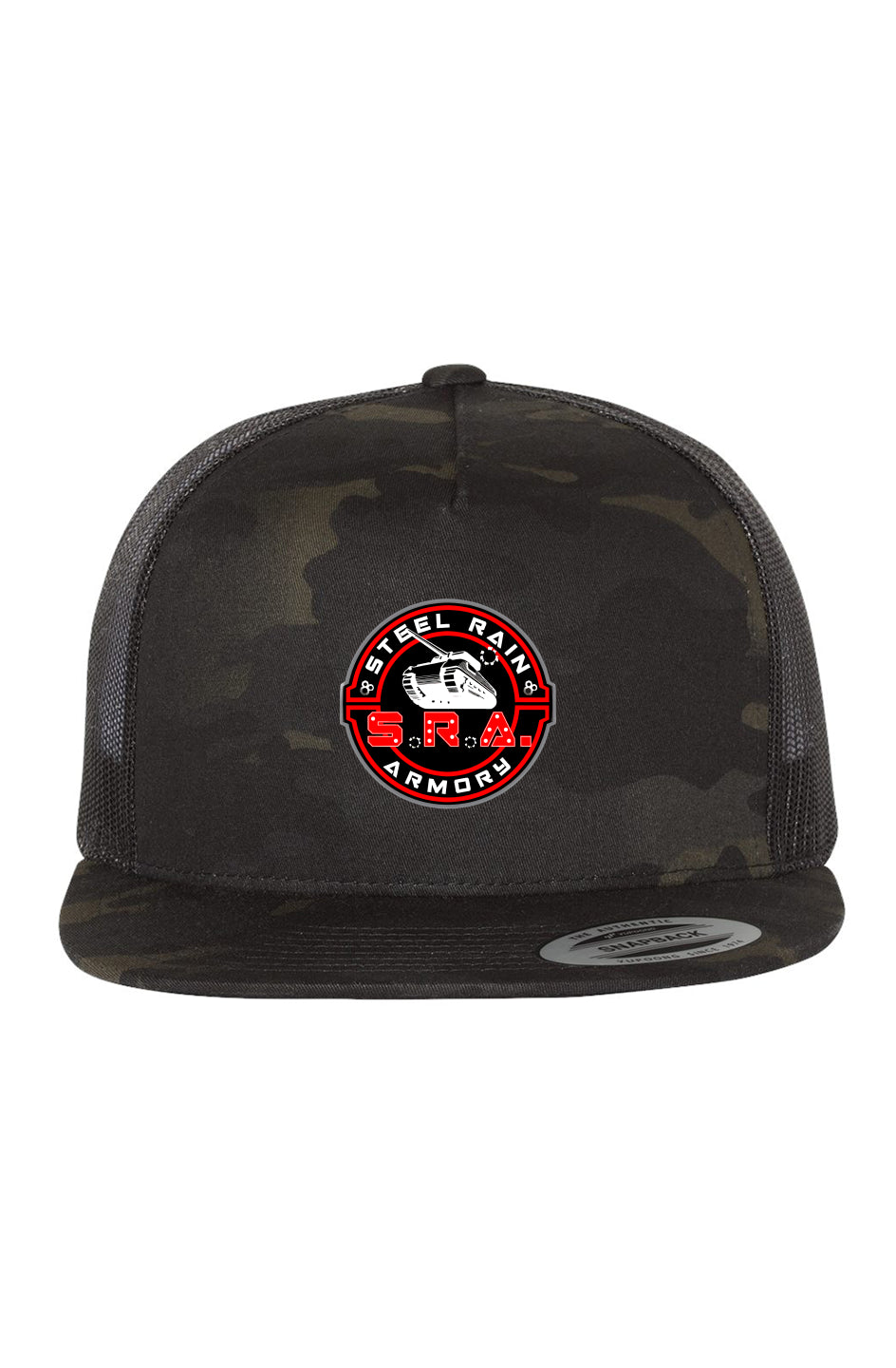 Multicam Black/ Black Trucker Cap