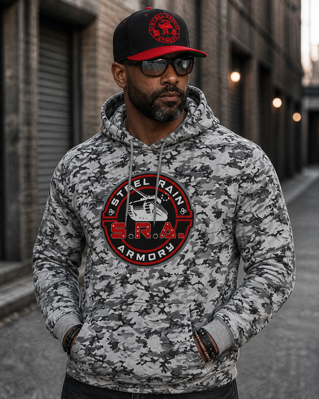 SRA Camo Hoodie