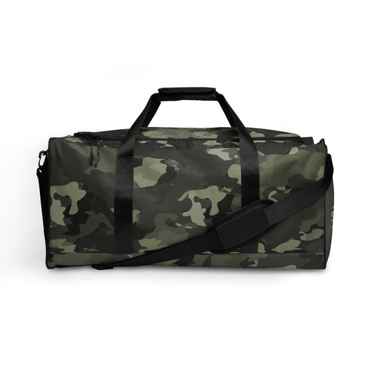 S.R.A Green Cameo Duffle Bag