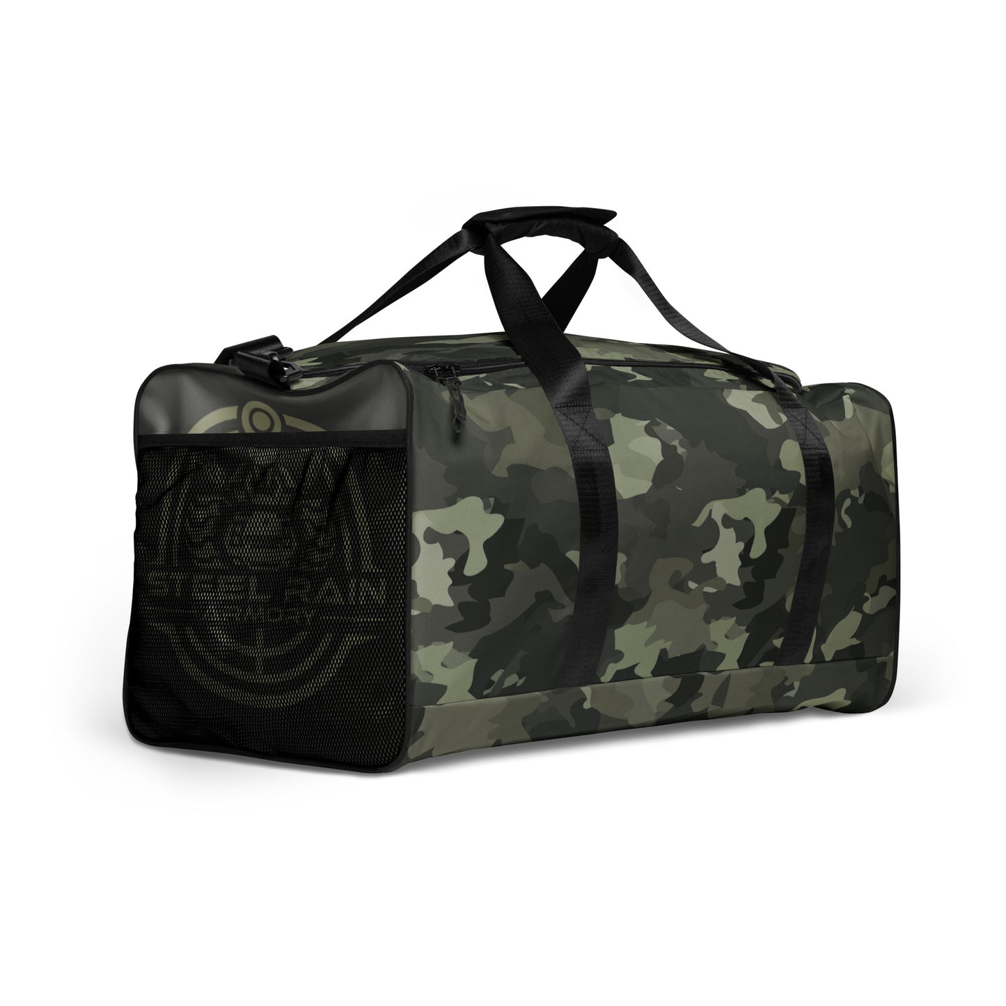 S.R.A Green Cameo Duffle Bag