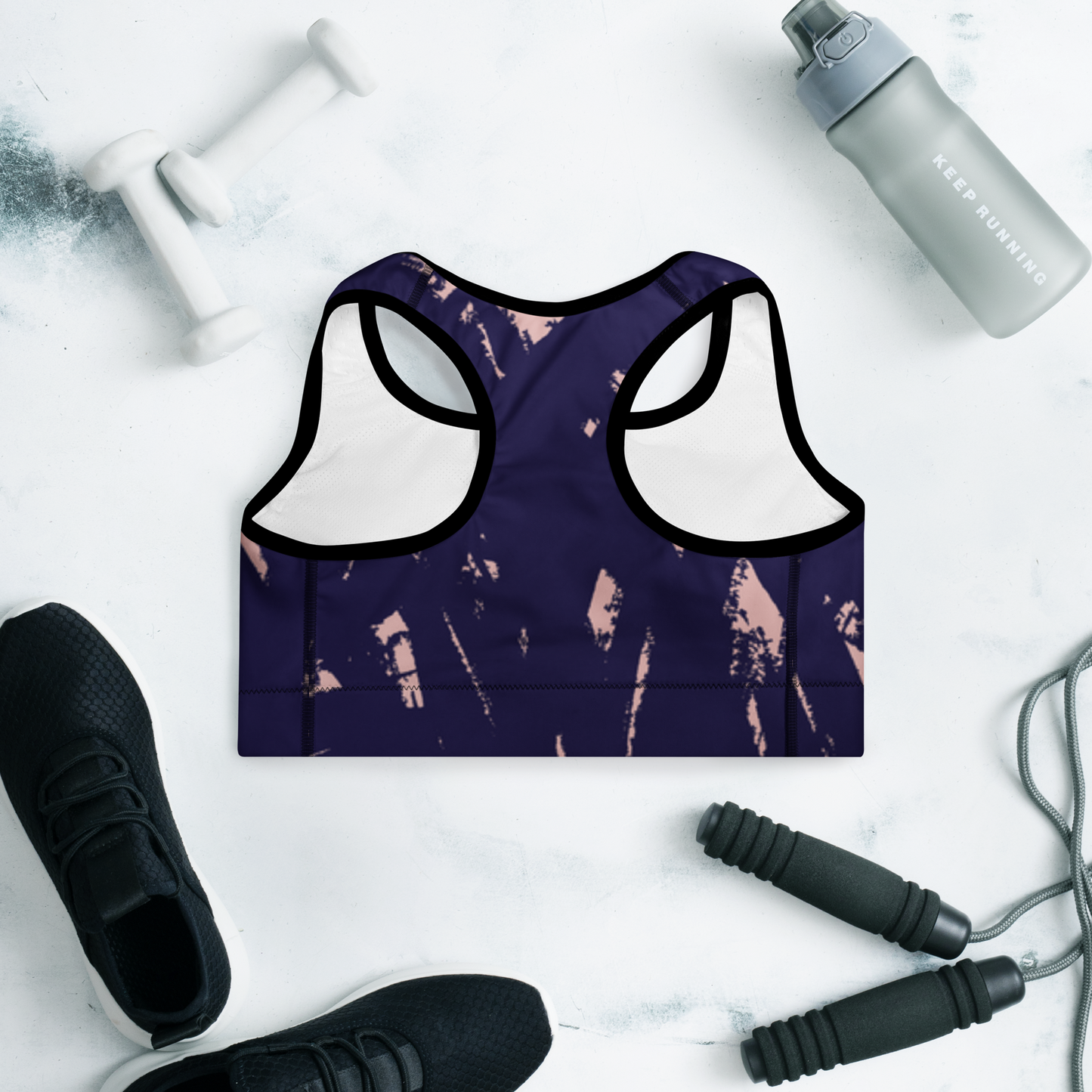 Steel Fit Sports Bra - Purple