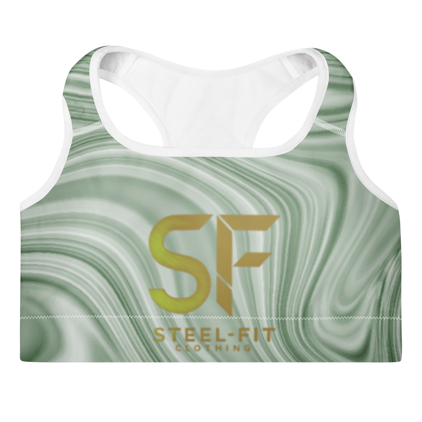 Green - Steel Fit Sports Bra
