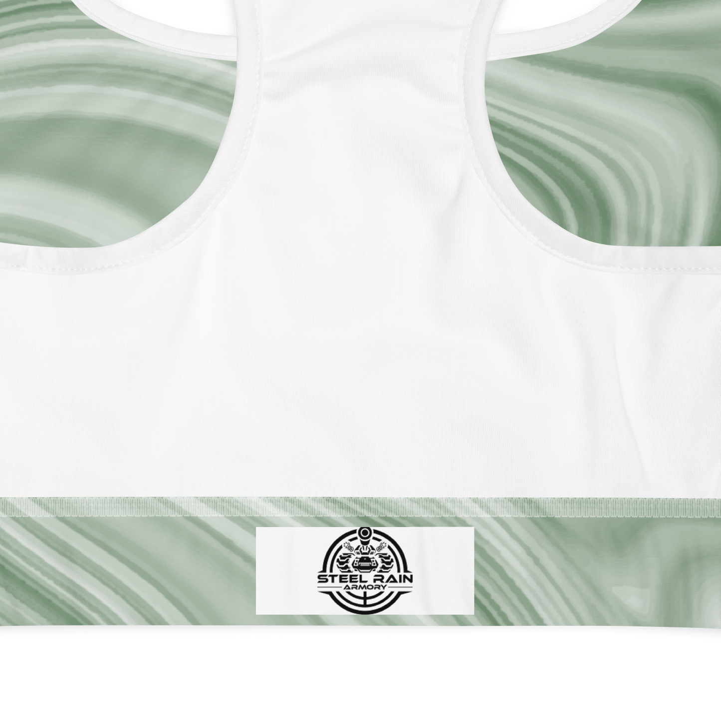 Green - Steel Fit Sports Bra